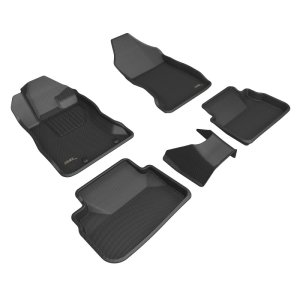 Subaru WRX Floor Mats - 3D MAXpider - Kagu - Combo - Black - `22-`23 Subaru WRX Floor Mats - 3D MAXpider - Kagu - Combo - Black - `22-`23